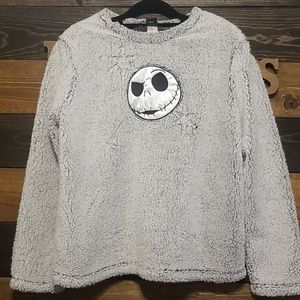 Nightmare Before Christmas fuzzy sweatshirt